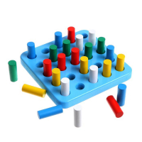 Мозаика деревянная «Весёлые столбики» 25 элементов Мозаика деревянная «Весёлые столбики» 25 элементов