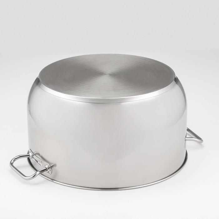 Кастрюля цельнотянутая &laquo;Профи&raquo;, 35 л, d=45 см, капсульное дно, индукция