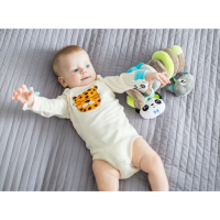 Растяжка - спираль с игрушками дуга на коляску / кроватку для малышей 0+ «Пандочка», Крошка Я Растяжка - спираль с игрушками дуга на коляску / кроватку для малышей 0+ «Пандочка», Крошка Я