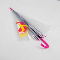 Зонт детский «Верю в чудеса!» прозрачный, d=90см Зонт детский «Верю в чудеса!» прозрачный, d=90см