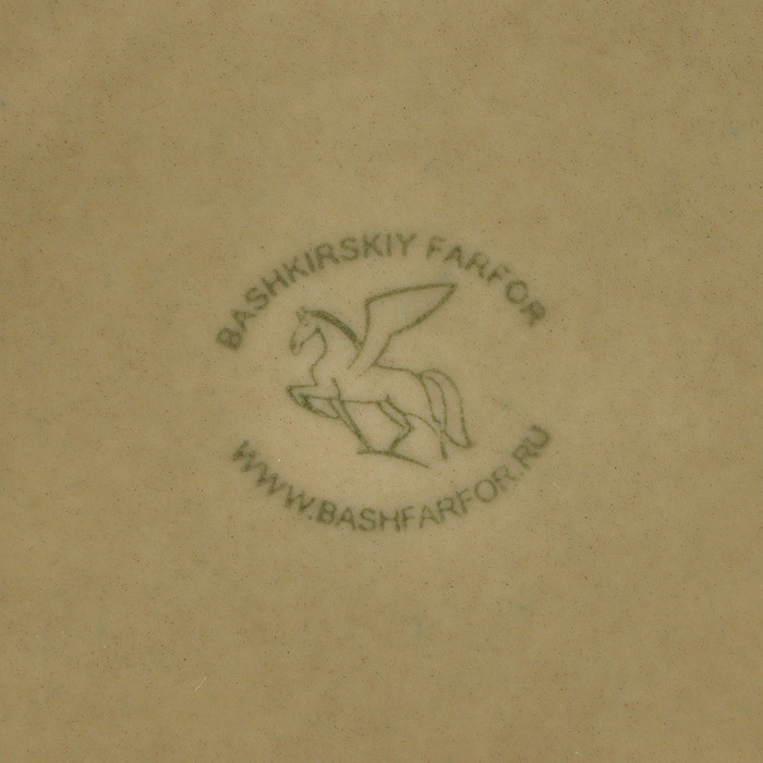 Тарелка мелкая &laquo;Акварель&raquo;, d=24 см, цвет фисташковый