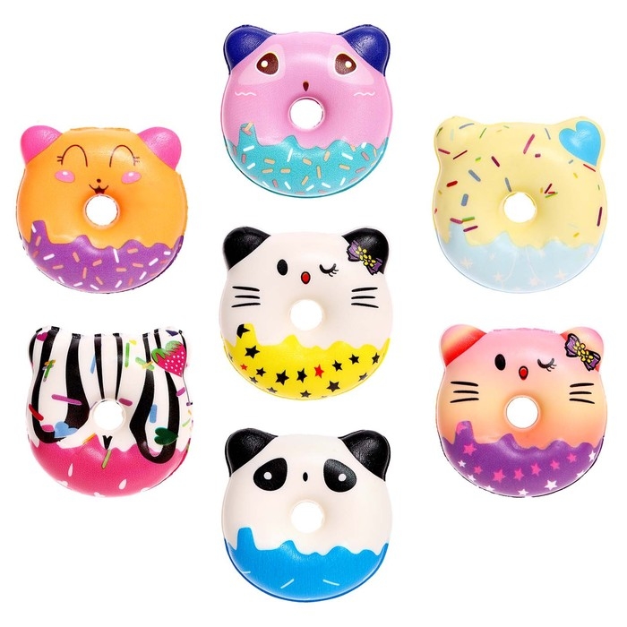 Игрушка-сюрприз &laquo;Мяк-жмяк&raquo;, ярко-розовый, МИКС