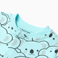 Кофточка детская, цвет ментоловый, рост 86 см Кофточка детская, цвет ментоловый, рост 86 см