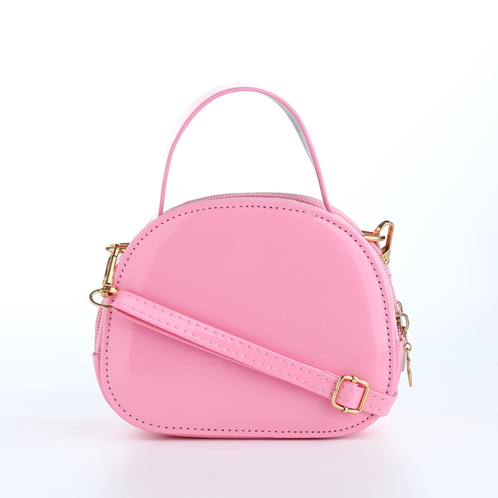 Сумка детская для девочки на молнии &laquo;Выбражулька&raquo;, цвет розовый