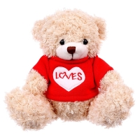 Мягкая игрушка &laquo;Любимый мишка&raquo;, 20 см, цвета МИКС