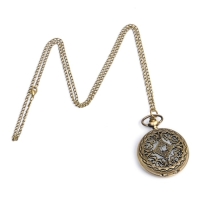 Карманные кварцевые часы &laquo;Вензель&raquo;, на цепочке 80 см