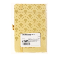 Ежедневник недатированный, формат А6, 100 листов, в клетку, обложка кожзам, на резинке, бежевый