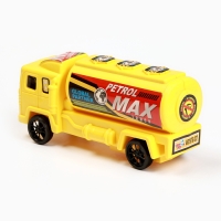 Машина пластмассовая "Бензовоз" 19 х 6 х 9 см, МИКС Машина пластмассовая "Бензовоз" 19 х 6 х 9 см, МИКС