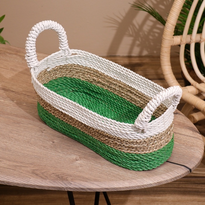 Корзина плетёная МИКС 35х20х20 см