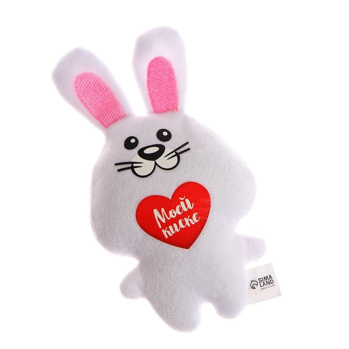 Мягкая игрушка-магнит «Заяц» Мягкая игрушка-магнит «Заяц»