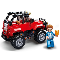 Конструктор Город &laquo;Джип сафари&raquo;, 135 деталей