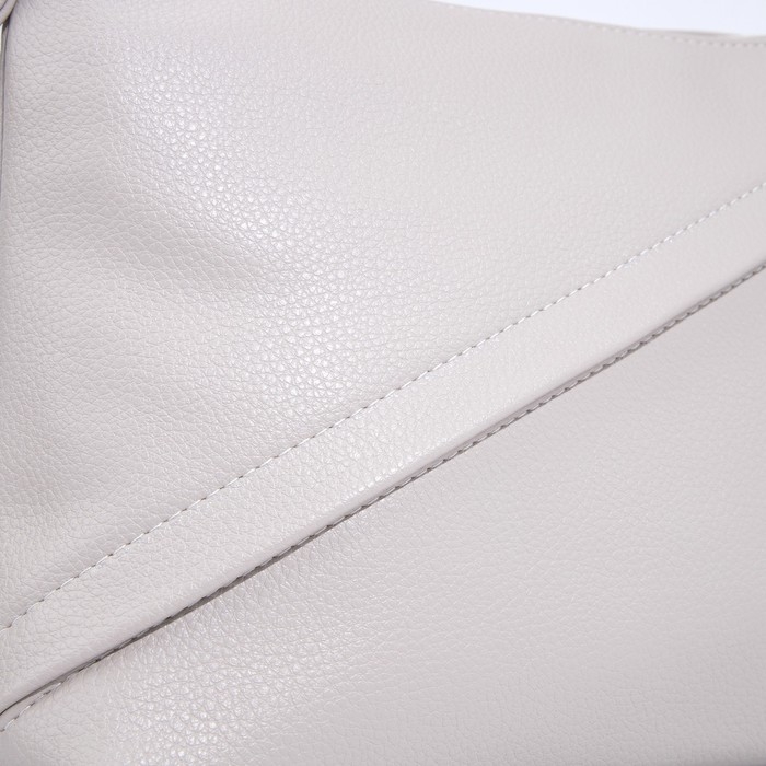 Сумка кросс-боди на молнии, цвет серо-бежевый Сумка кросс-боди на молнии, цвет серо-бежевый