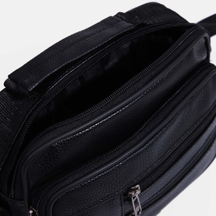 Сумка мужская, цвет чёрный Сумка мужская, цвет чёрный