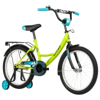 Велосипед 20" Novatrack VECTOR, цвет лаймовый Велосипед 20" Novatrack VECTOR, цвет лаймовый