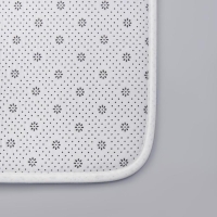 Набор ковриков для ванной и туалета Доляна &laquo;Полосатый&raquo;, 2 шт: 40&times;50, 50&times;80 см