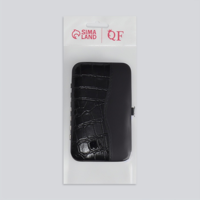 Набор маникюрный, 8 предметов, в футляре, цвет МИКС Набор маникюрный, 8 предметов, в футляре, цвет МИКС