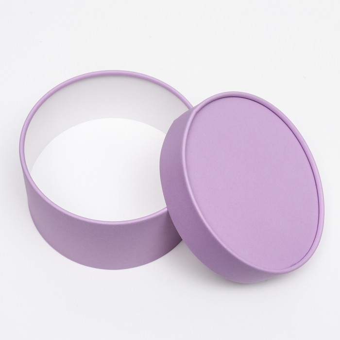 Подарочная коробка "Чароит" лавандовый, завальцованная без окна, 16 х 9 см