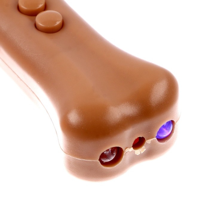 Лазер Косточка c фонариком, цвета МИКС Лазер Косточка c фонариком, цвета МИКС