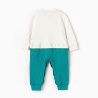 Комбинезон детский, цвет зелёный, рост 74 см