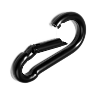 Карабин ТУНДРА krep, DIN5299С, 10х100 мм, цвет черный, 1 шт. Карабин ТУНДРА krep, DIN5299С, 10х100 мм, цвет черный, 1 шт.