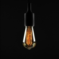 Лампа накаливания винтажная "Ретро", ST64, 60 Вт, Е27, 230 В, 145х64 мм, теплый белый Лампа накаливания винтажная "Ретро", ST64, 60 Вт, Е27, 230 В, 145х64 мм, теплый белый