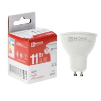 Лампа светодиодная IN HOME LED-JCDRC-VC, 11 Вт, 230 В, GU10, 4000 К, 990 Лм Лампа светодиодная IN HOME LED-JCDRC-VC, 11 Вт, 230 В, GU10, 4000 К, 990 Лм