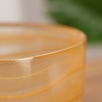 Горшок цветочный с поддоном "Гармония", бежевый 1 л