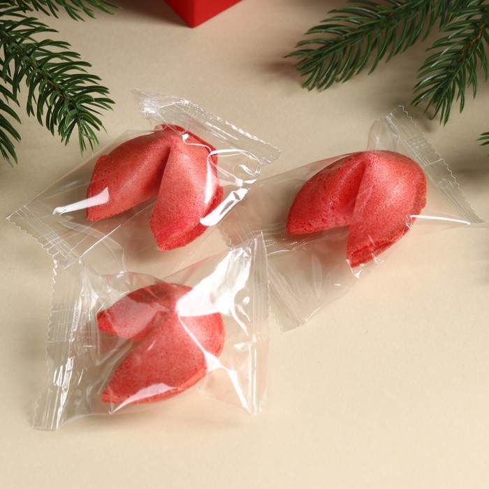 Печенье с предсказаниями &laquo;Яркого нового года&raquo;, 3 шт., 18 г.