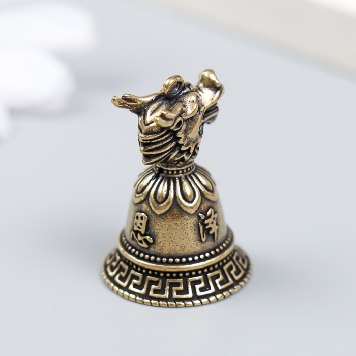 Колокольчик латунь Колокольчик латунь "Голова дракона" 2,2х2,2х3 см