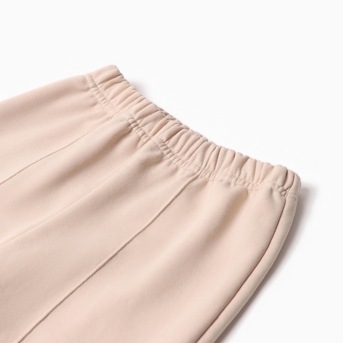 Брюки для девочки MINAKU, цвет бежевый, рост 140 см