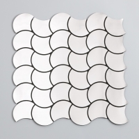 Наклейка интерьерная "Волны" серебро 30х30 см Наклейка интерьерная "Волны" серебро 30х30 см