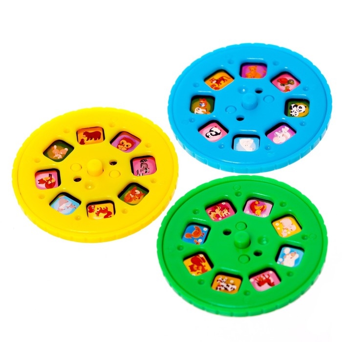 Слайды для проектора &laquo;Мама и малыш&raquo;, набор, 3 слайда, 24 картинки