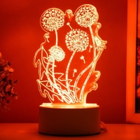 Светильник "Одуванчик" LED белый 11х9,5х15 см RISALUX