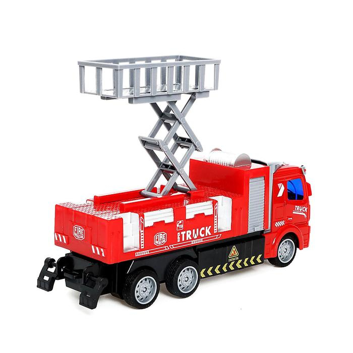 Машина радиоуправляемая &laquo;Пожарная охрана&raquo;, работает от батареек