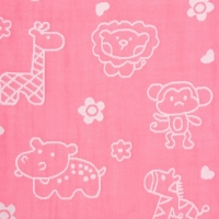 Полотенце LoveLife «Зверушки», цв. розовый, 26*50 см, 100% хлопок, Полотенце LoveLife «Зверушки», цв. розовый, 26*50 см, 100% хлопок,