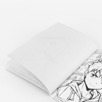 Смешбук с раскраской антистресс А5, 80 л &laquo;Чиби&raquo;