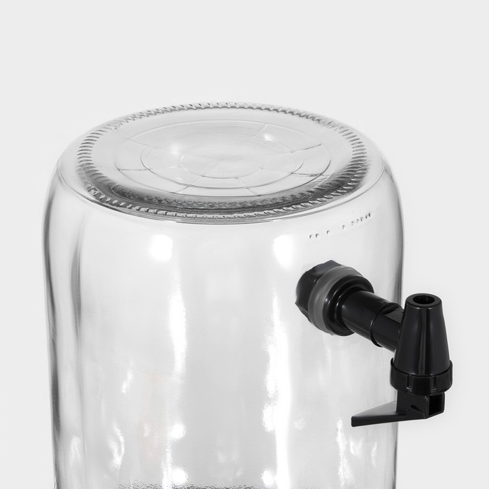 Кувшин стеклянный с краником Macro, 5 л Кувшин стеклянный с краником Macro, 5 л