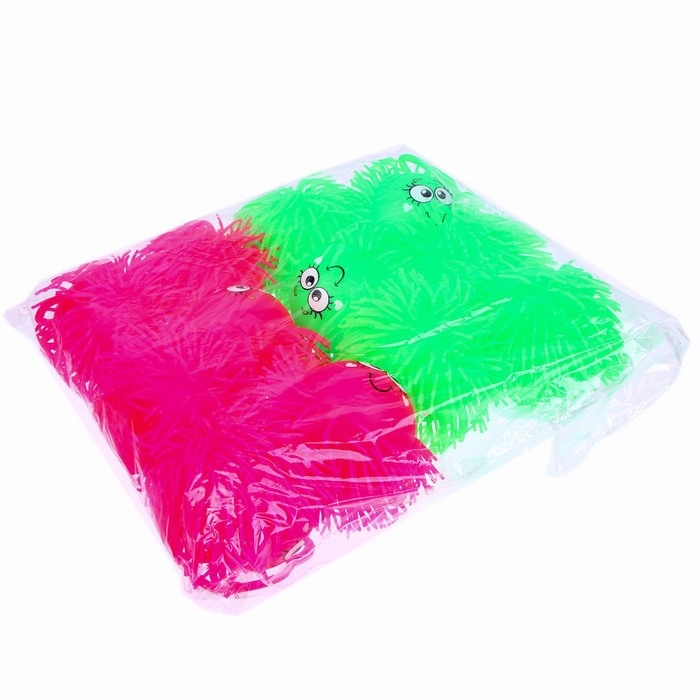 Мяч детский резиновый ёжка «Диля», резиновый, световой, цвета МИКС Мяч детский резиновый ёжка «Диля», резиновый, световой, цвета МИКС