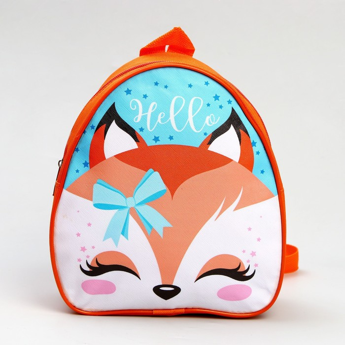 Детский набор &laquo;Лисичка&raquo;, рюкзак 21х25 см, кепка р-р. 52-54 см