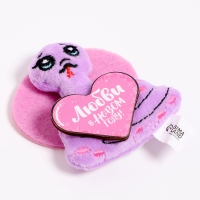 Магнит новогодний мягкий «Любви в Новом году!» Магнит новогодний мягкий «Любви в Новом году!»