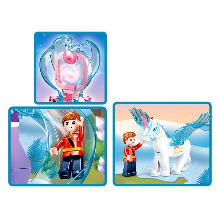 Конструктор &laquo;Розовая Мечта. Зимние сказки&raquo;, 247 деталей