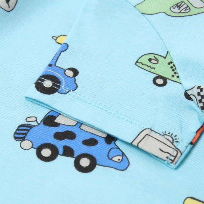 Футболка детская, цвет светло-голубой, рост 86 см