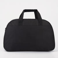 Сумка спортивная на молнии, наружный карман, длинный ремень, большой размер, цвет чёрный Сумка спортивная на молнии, наружный карман, длинный ремень, большой размер, цвет чёрный