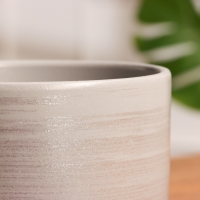 Горшок цветочный Галактика серая 0.8 л