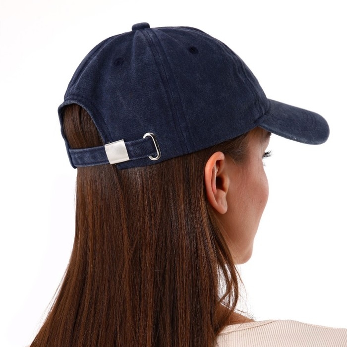 Кепка женская «Волна», джинса, р-р 56 Кепка женская «Волна», джинса, р-р 56