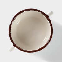 Бульонница фарфоровая Antica perla, 300 мл, d=11,5 см, цвет белый Бульонница фарфоровая Antica perla, 300 мл, d=11,5 см, цвет белый