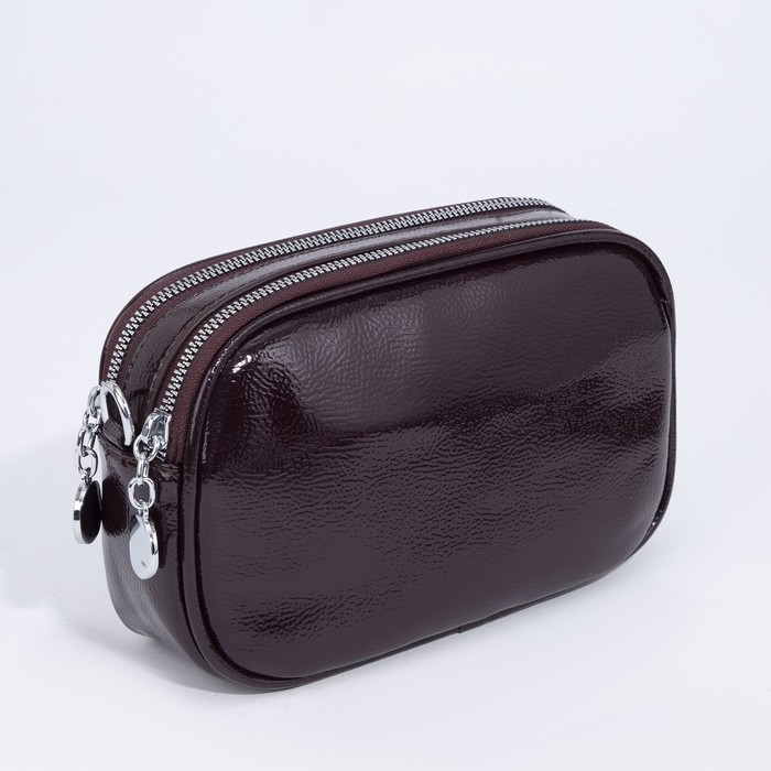 Сумка кросс-боди на молнии, цвет бордовый Сумка кросс-боди на молнии, цвет бордовый