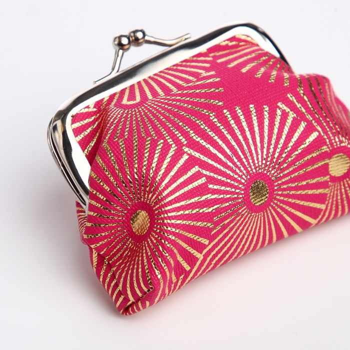 Кошелёк женский на фермуаре, цвет МИКС Кошелёк женский на фермуаре, цвет МИКС