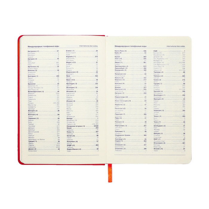 Ежедневник недатированный A5, 140л, клетка, кожзам, на резинке, черный срез, Фуксия