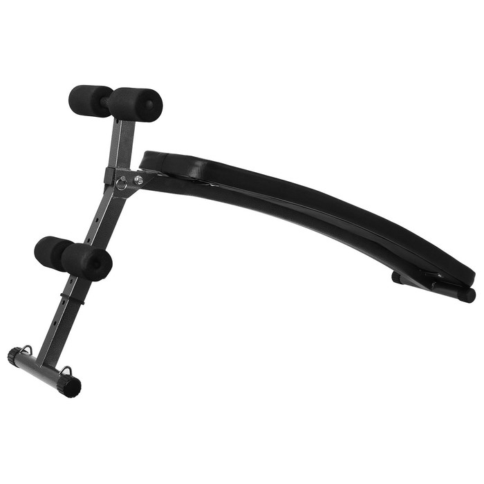 Скамья для пресса ONLYTOP, 136,5 см, изогнутая Скамья для пресса ONLYTOP, 136,5 см, изогнутая